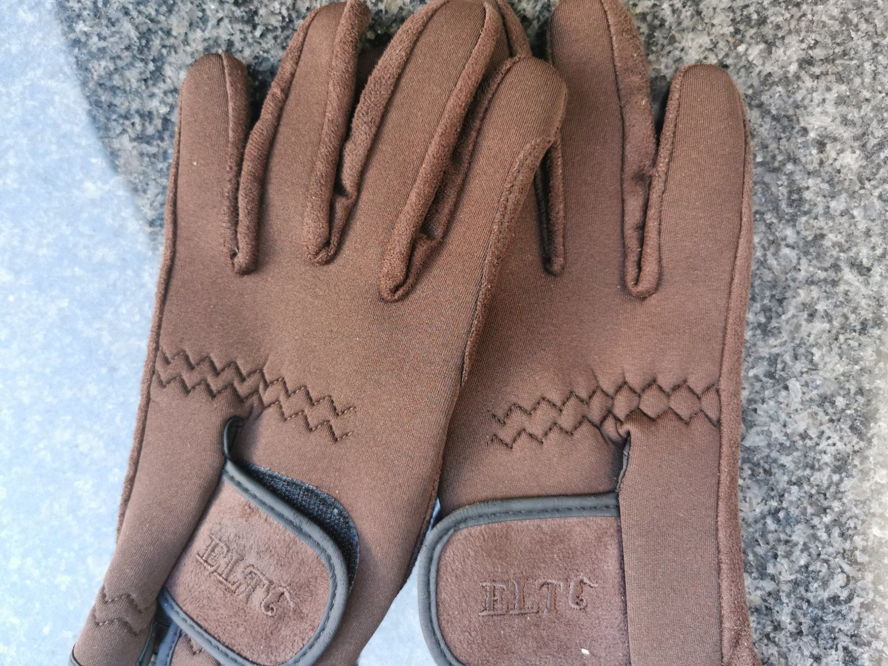 Handschuhe & Handstulpen: ELT; braune Reithandschuhe / Handschuhe Gr. L – Neu (gemäss Beschreibung) aus Boniswil von Totomat-Lady2 1
