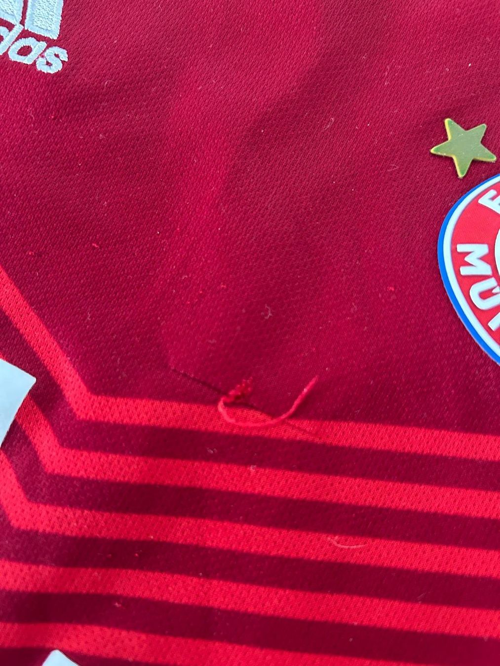 Adidas Canottiere & Pantaloni: Bayern München Jersey - No Player - Size 128 – Usato da Cham venduto da 9inches 3