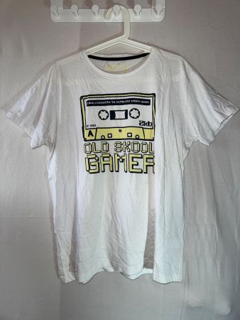 weisses T-Shirt Gr. L