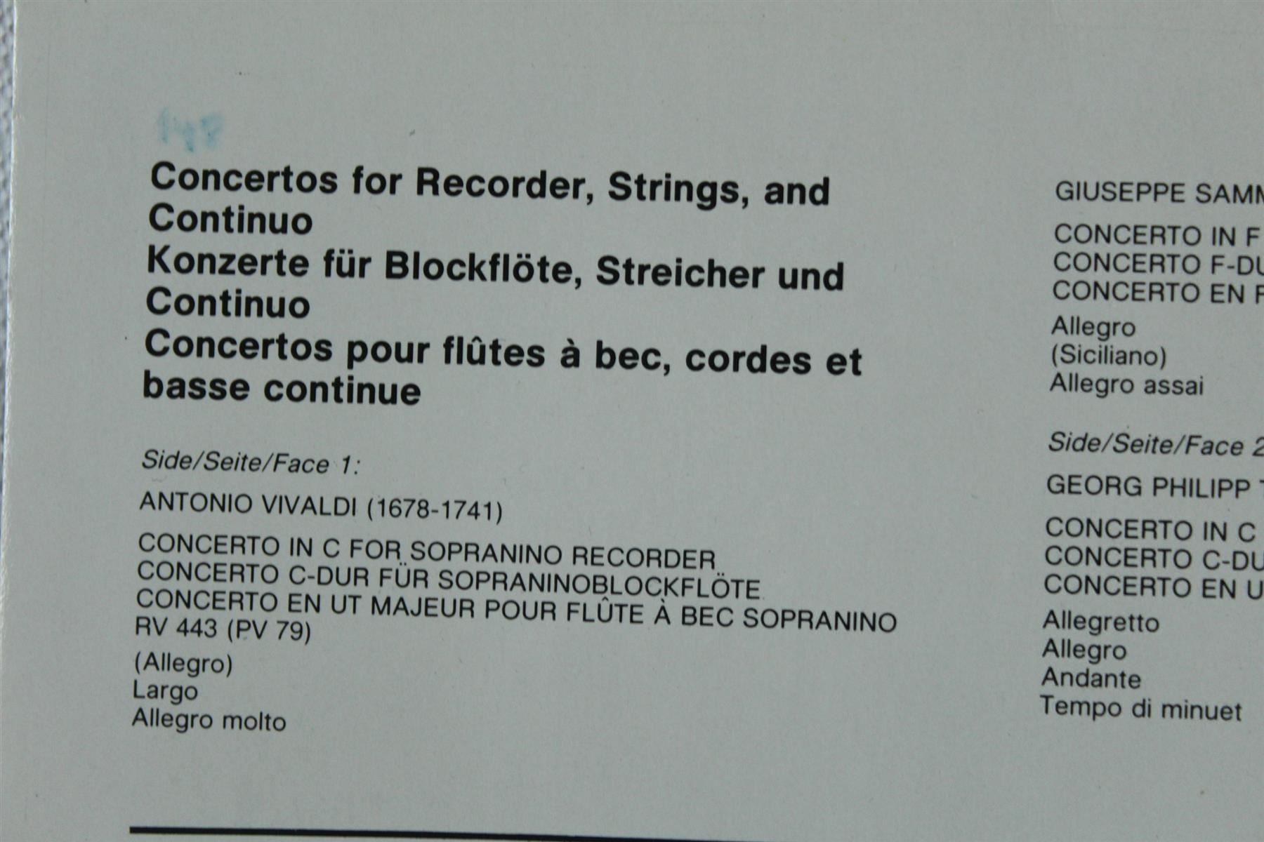CD: VIVALDI: Michala Petri - Flötenkonzerte – Usato da Bern venduto da kultiges 5