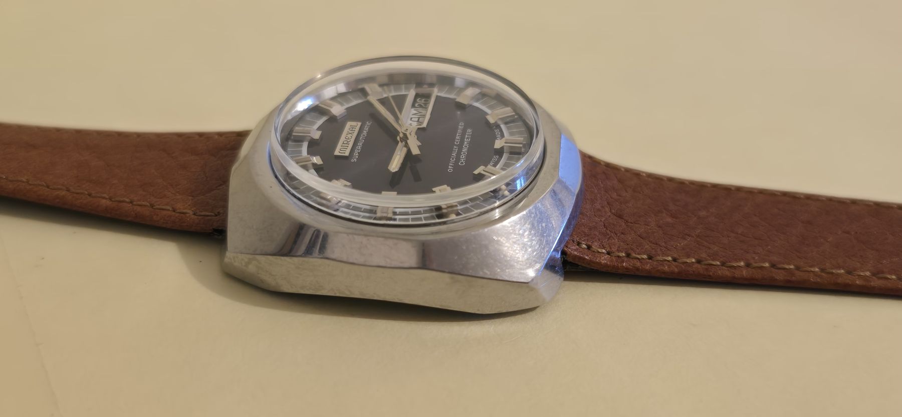 Mirexal Orologi: Montre Mirexal Superautomatic Chronometre Rare  – Usato da Grand-Lancy venduto da Montre-Swiss 2
