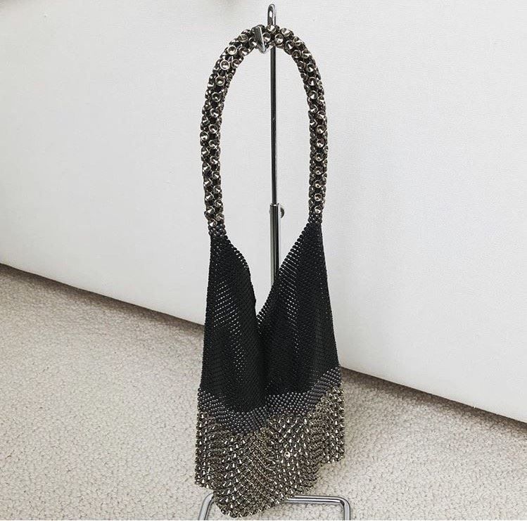 Borse da donna: Laura B chain metal bag – Usato da Dallenwil venduto da ZD2019 1
