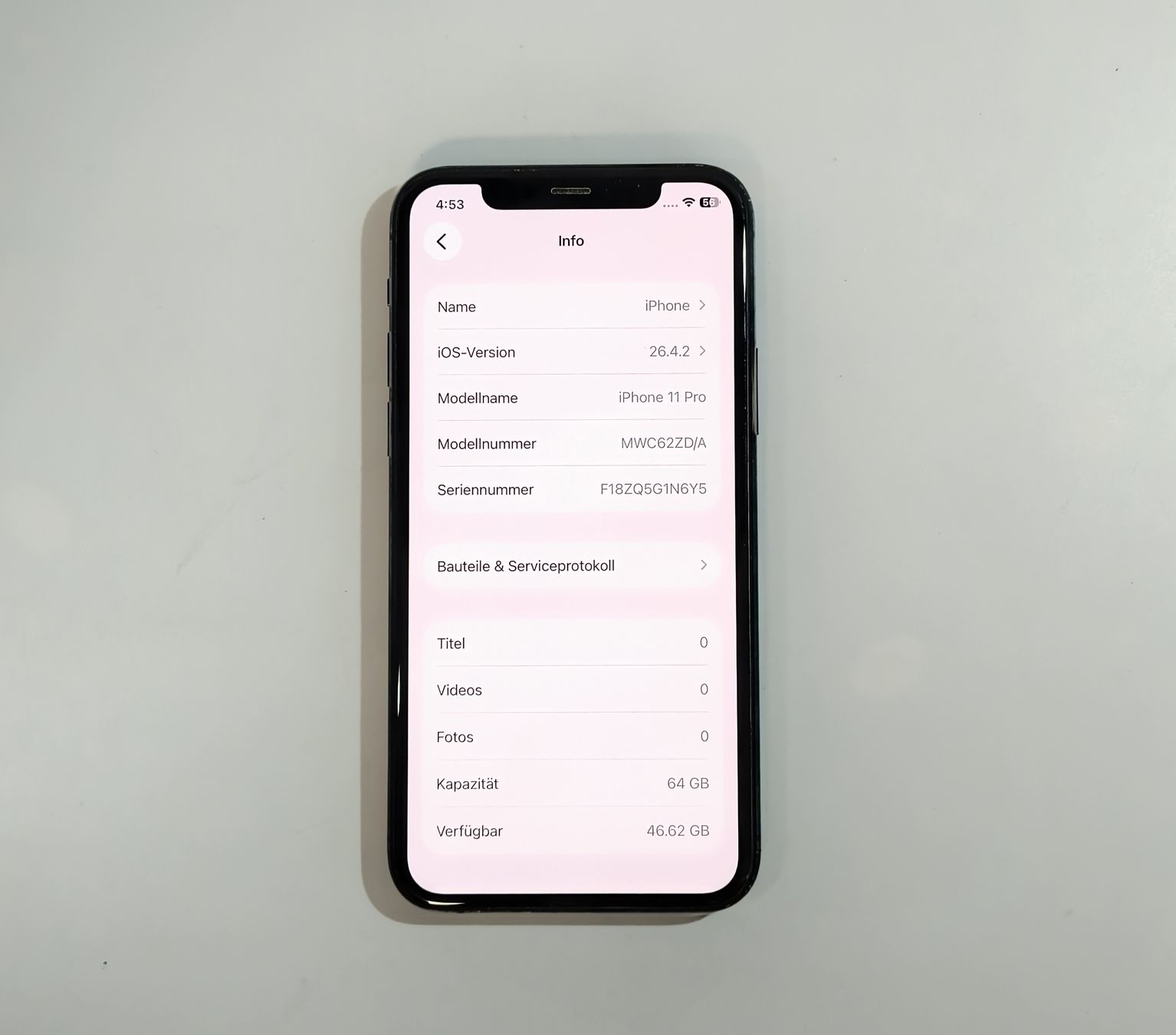 Apple Portables: iPhone 11 Pro  – D'occasion à Ehrendingen par Rocky985 3