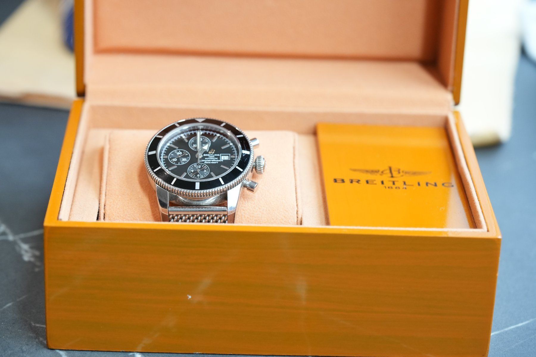 Breitling Orologi: Breitling – Superocean Héritage Chronograph – Usato da Schaffhausen venduto da Schweiz-Suisse 2