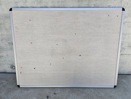 Pinnwand Memoboard textil XL, top erhalten 121 x 90 cm