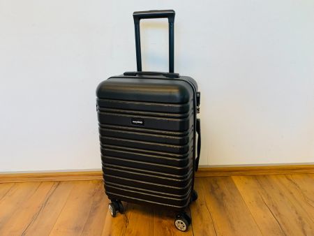 Hartschalenkoffer Koffer Kabinengepäck M 55cm BLACK NEU