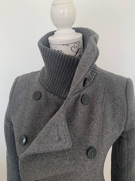 Cappotti: Wintermantel XS grau (75% Wolle) – Usato da Einsiedeln venduto da ver_sb5p 1