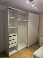 Kleiderschrank weiss mit Schwebetüren top Zustand