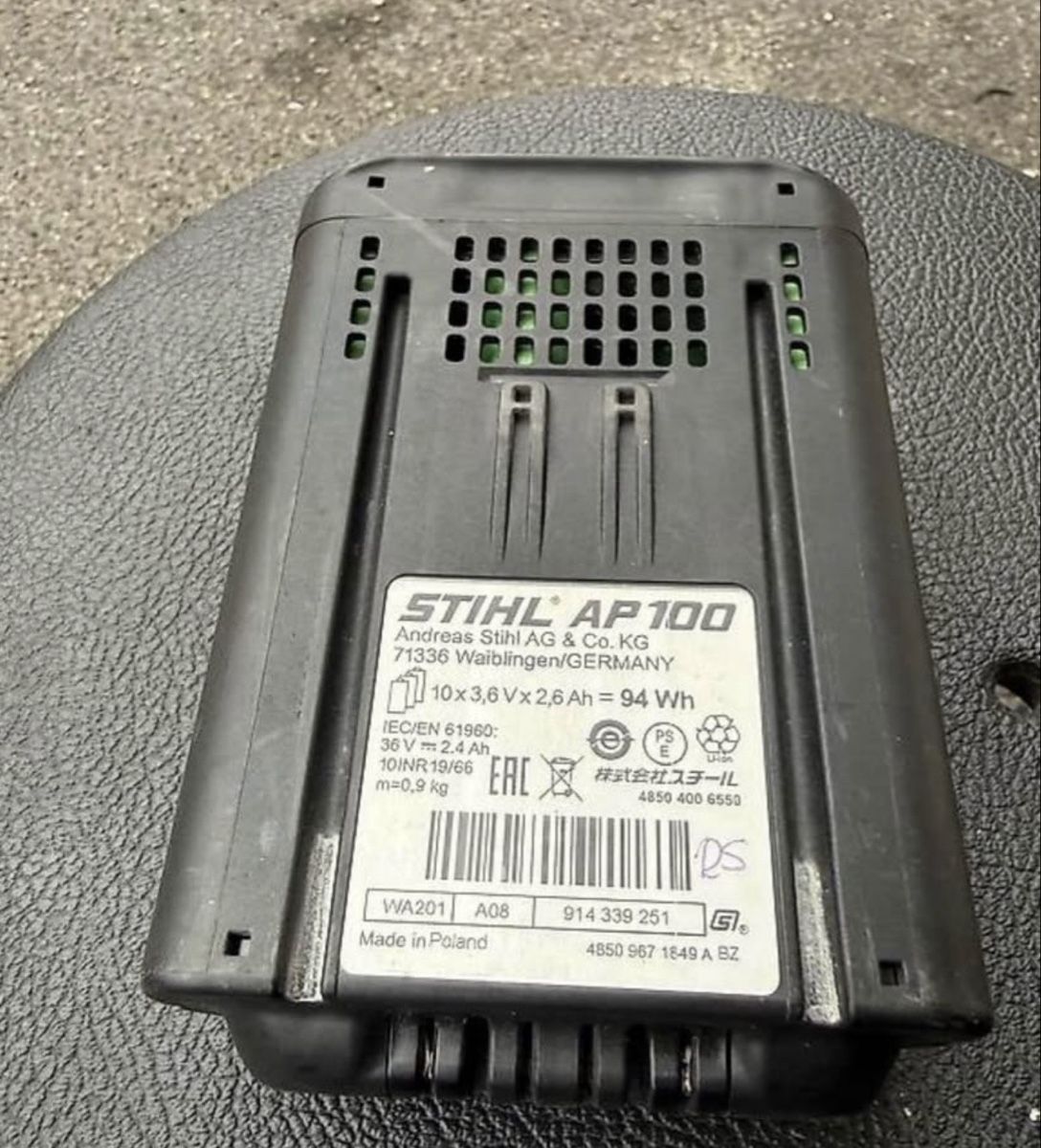 Stihl Caricatori & Batterie: STIHL AP100 – Difettoso da Oberentfelden venduto da lam_vj88 1