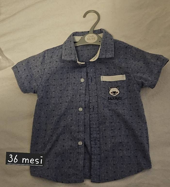 Camicie, T-shirt & Polo: Camicia bimbo 36 mesi – Usato da Locarno venduto da Enzo1985