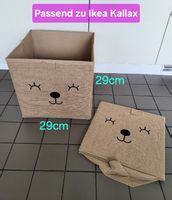 Aufbewahrungsbox für Ikea Kallax 29x29cm beige - neuwertig 