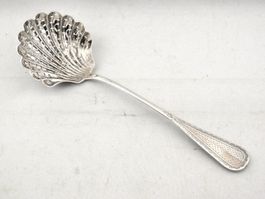 Cuillere saupoudrer argent Minerve 1870 Zuckerstreuer Löffel