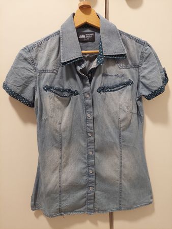 Stone Deek Jeans Bluse