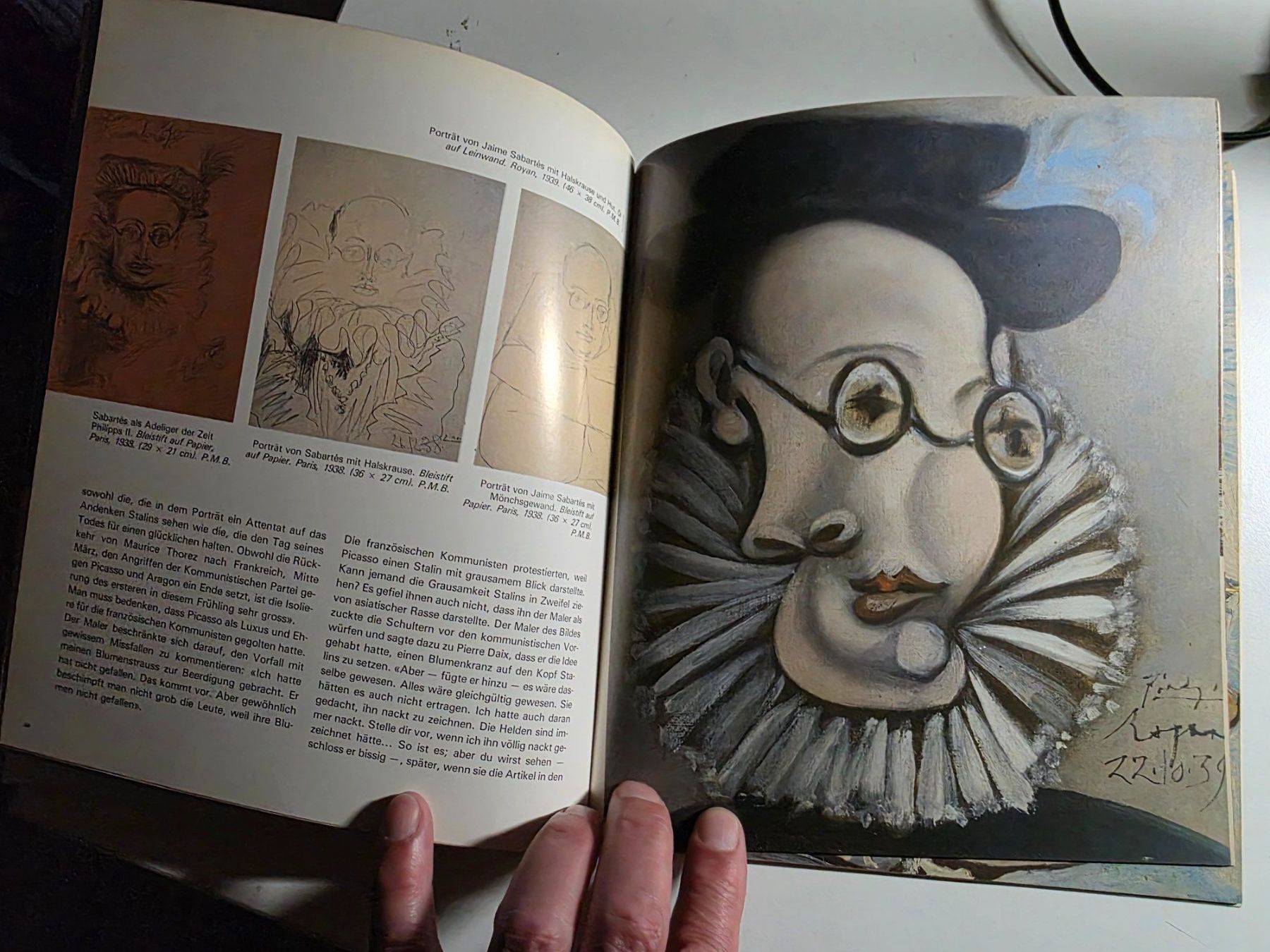 Livres: Picasso - Museum Barcelona - 1982 Kunst Katalog – D'occasion à Walterswil BE par Lonitti 1