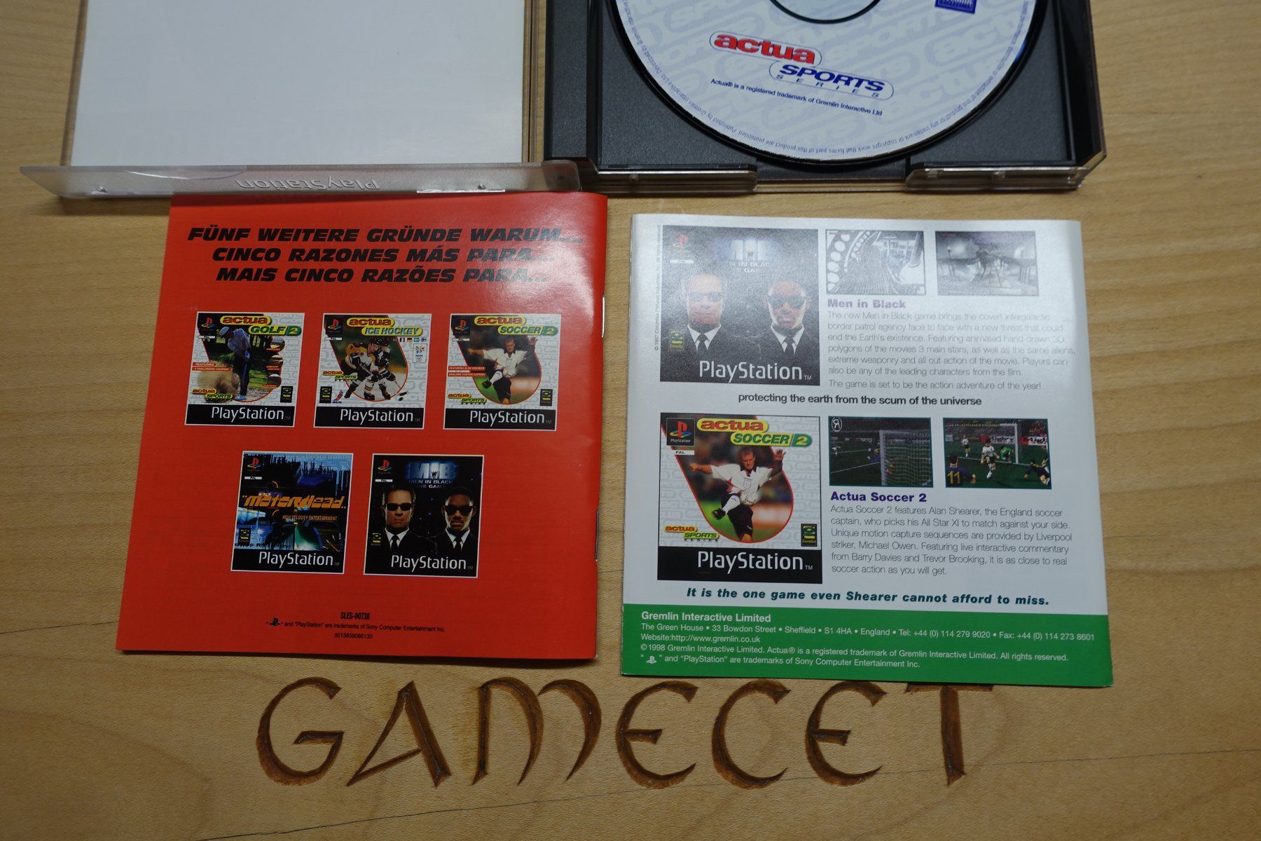 Sony Jeux: Premier Manager 98 – D'occasion à Steinach par Gamecet 5