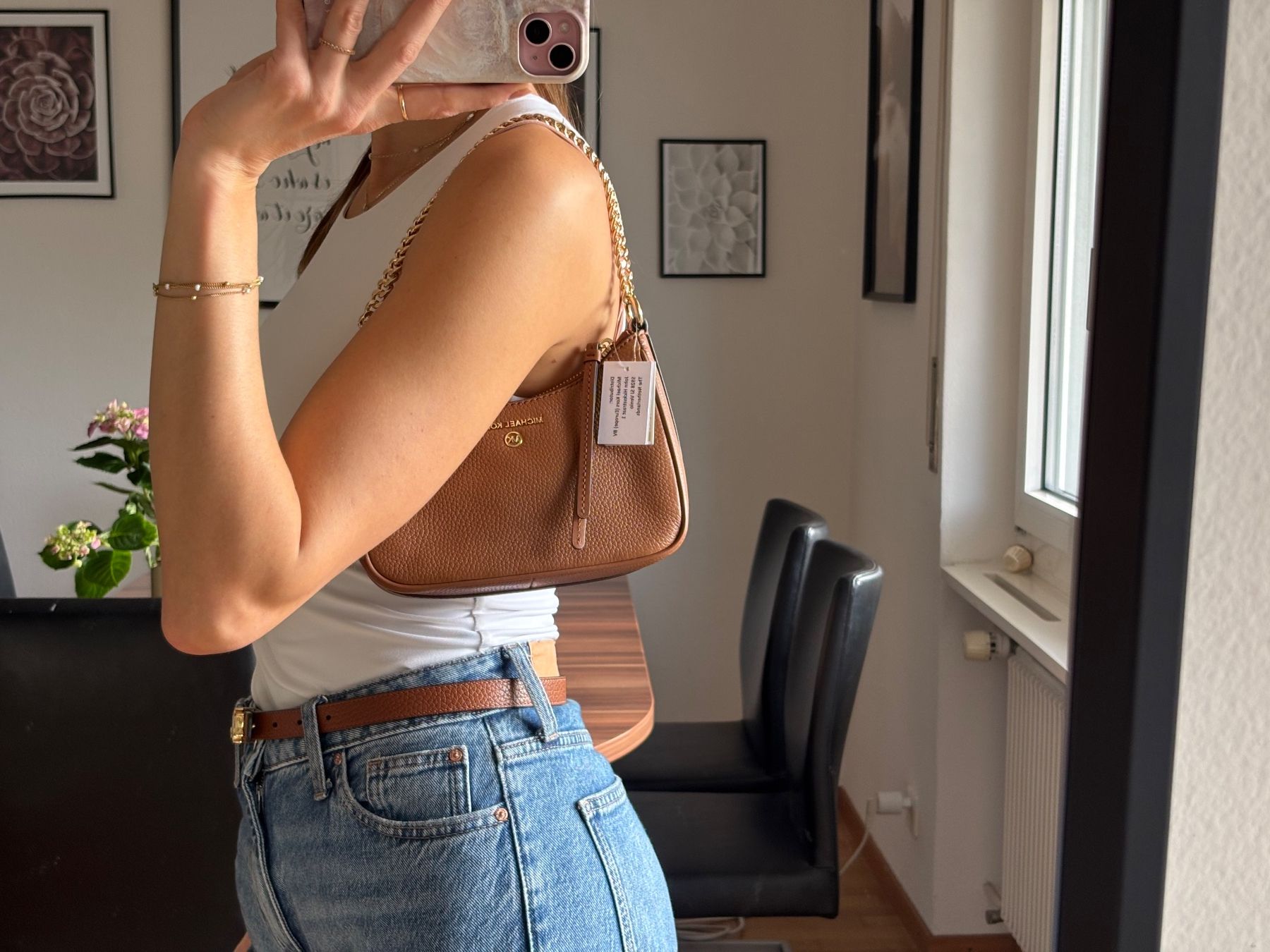Michael Kors Borse da donna: Michael Kors Charm Handtasche, Cognac, Neu! – Nuovo e nell'imballaggio originale da Rümlang venduto da Pauline.H 3