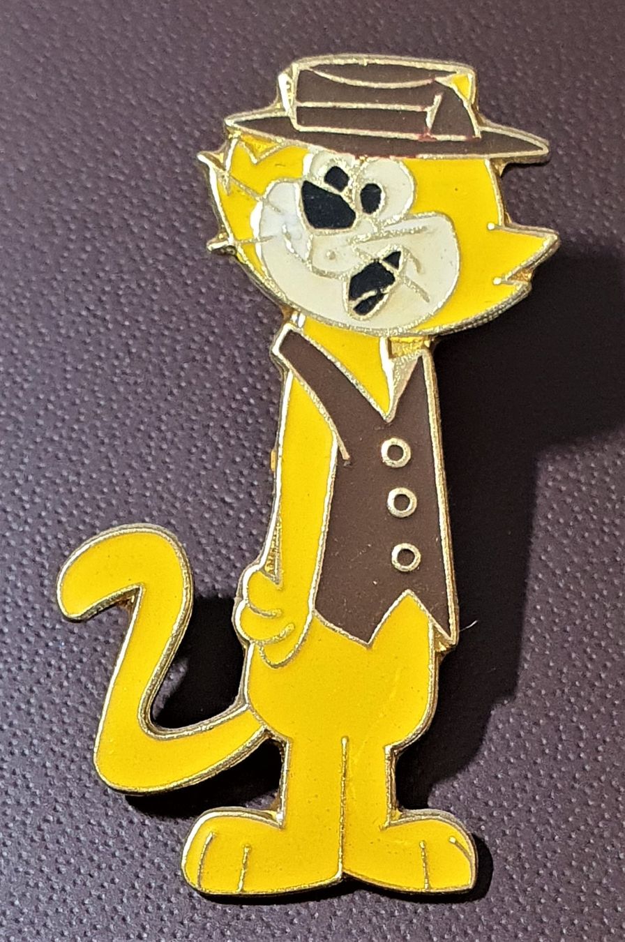 Placchette & Badge: Q446 - Pin Comic Figur - Katze Cat – Usato da Reinach BL venduto da Boston-Verkauf