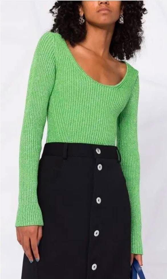 Ganni Pullover & Sweatshirts: Ganni Viscose Blend Knitted Sweater  – Gebraucht aus St.Josefen von lop_lh8d 1