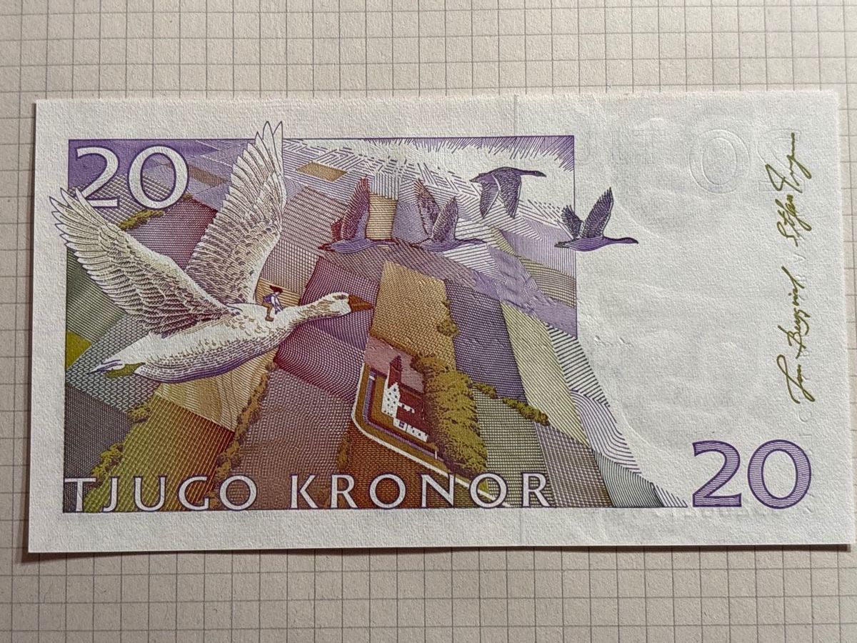 Banknoten: 20 Kronen Banknote Schweden, unc, 2006 – Neu und originalverpackt aus Möhlin von Don_Papa 1