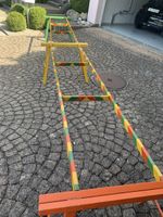Selber gezimmertes Gestell für Allerlei 