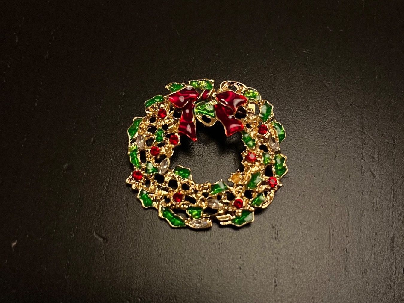 Spille & Fermagli: Brosche Kranz (Weihnachtskranz) – Nuovo (secondo la descrizione) da Gams venduto da Mariawicca