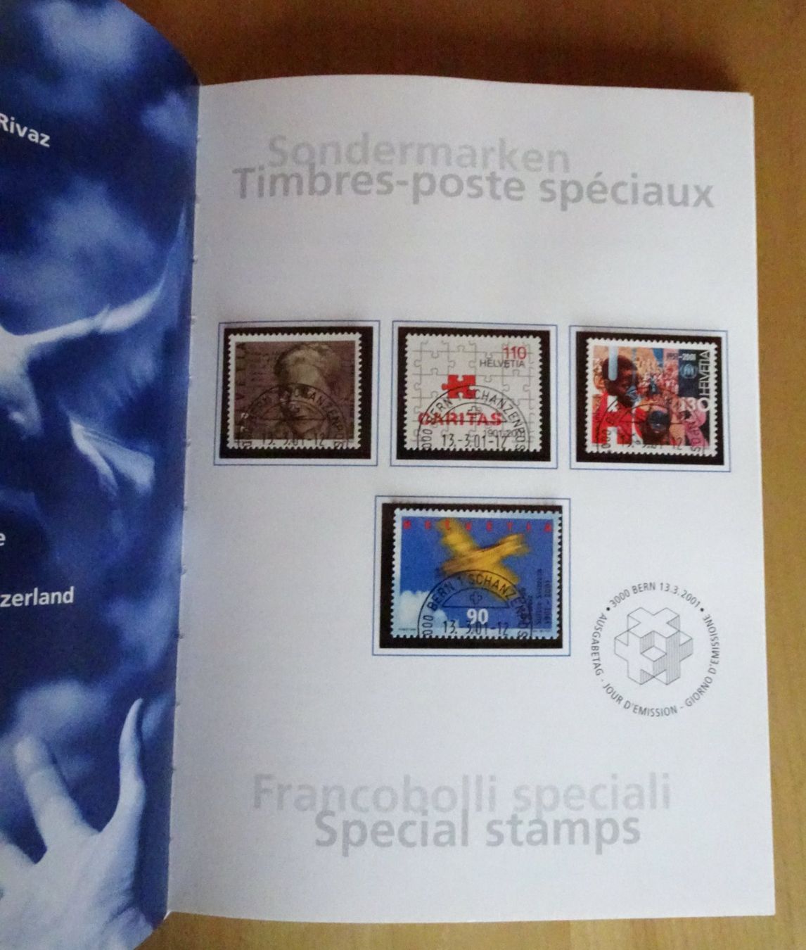 Alle Briefmarken: Schweizer Briefmarken Jahressammlung 2001 – Neu (gemäss Beschreibung) aus Feldbrunnen von MarcusSO 1