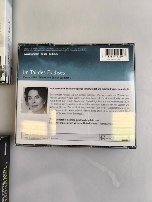 Hörbücher: CHARLOTTE LINK Hörbücher Set Lot – Gebraucht aus Rüti ZH von Restwert_Rueti_ZH 5