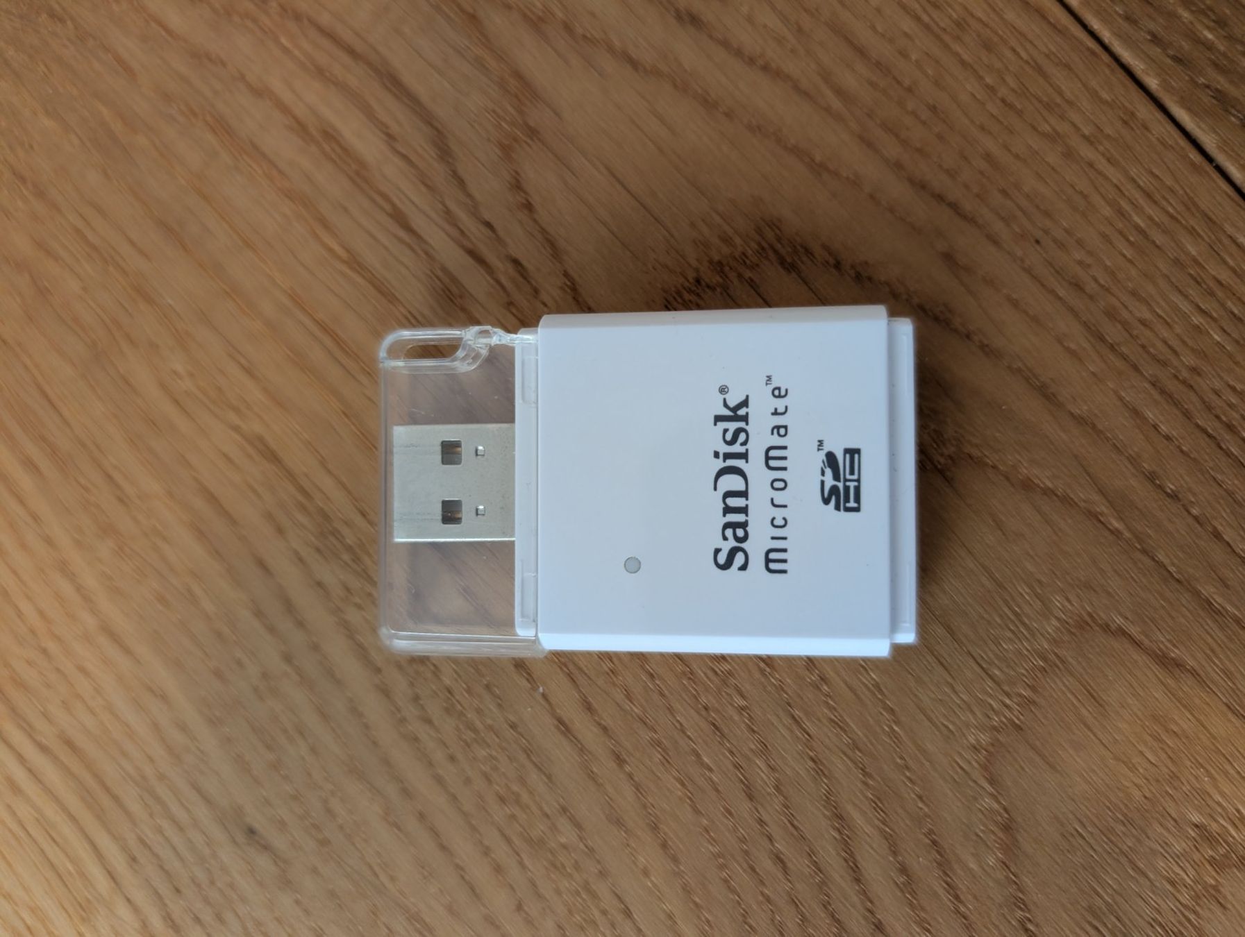 Sandisk Lettori di schede: SanDisk MicroMate USB Kartenleser SD/SDHC Weiss – Usato da Wiezikon b.Sirnach venduto da Romsche