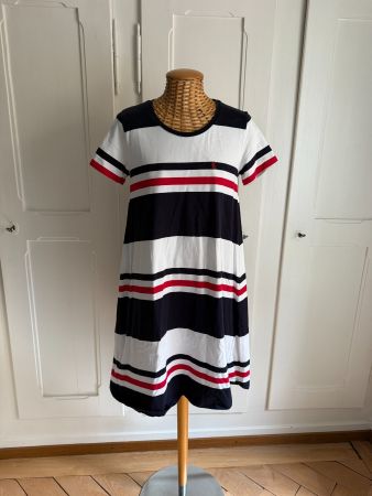 YACHTING TIME - Kleid gestreift maritim S