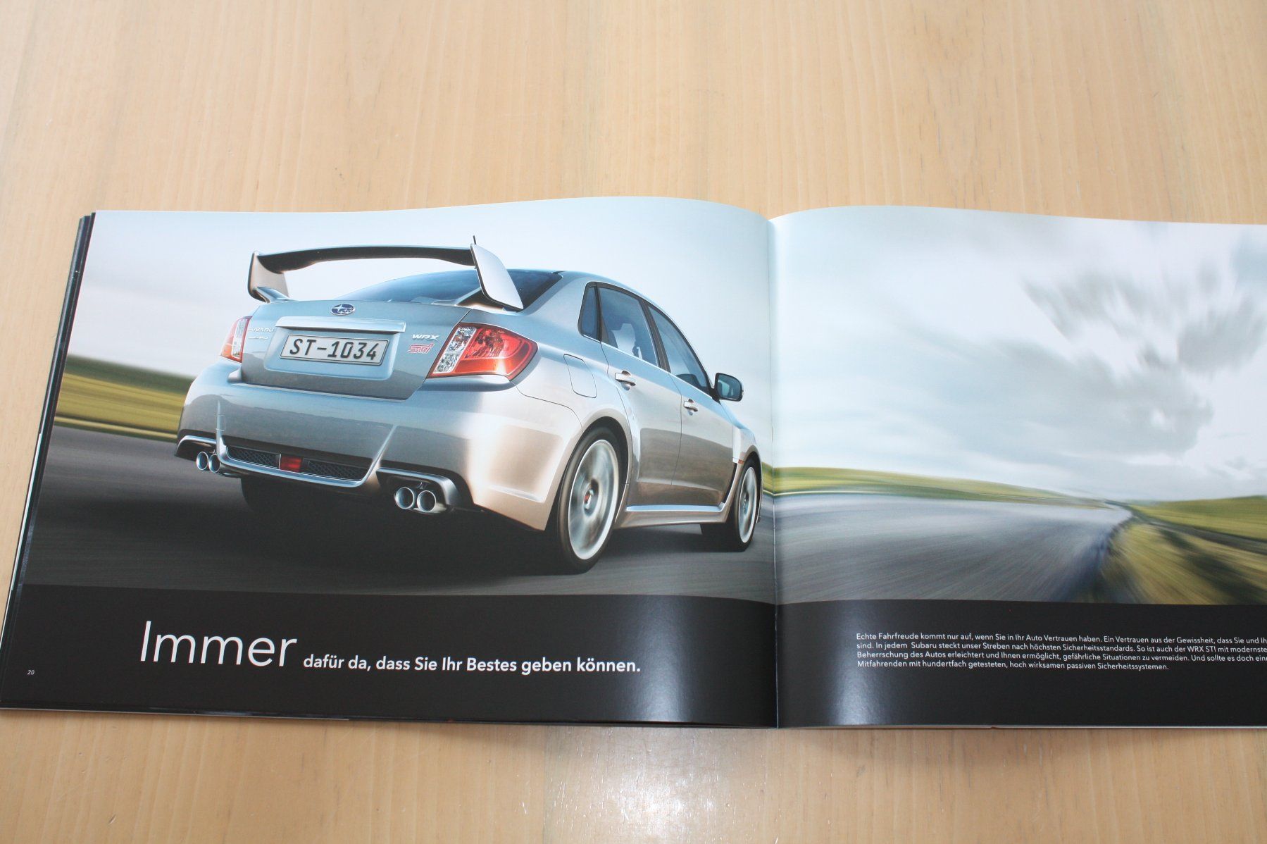 Subaru Documenti: Subaru WRX STI CH-Broschüre 2011 – Usato da Wikon venduto da erwin400 8
