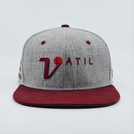 Volatil Cap Grau/Burgund - NEU! OVP