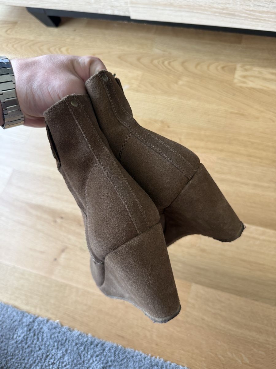 Maje Scarpe da donna: MAJE bottine brun Suède taille -40 – Nuovo (secondo la descrizione) da Genève venduto da iry_67wr 4