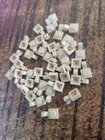 lego 61252 lot de 35 pièces Tan Plate, Modified 1 x 1