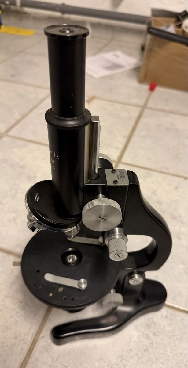 Leitz Microscopi: E. Leitz Wetzlar Microscope No.391540 – Usato da Trimbach venduto da ELITA-5 2