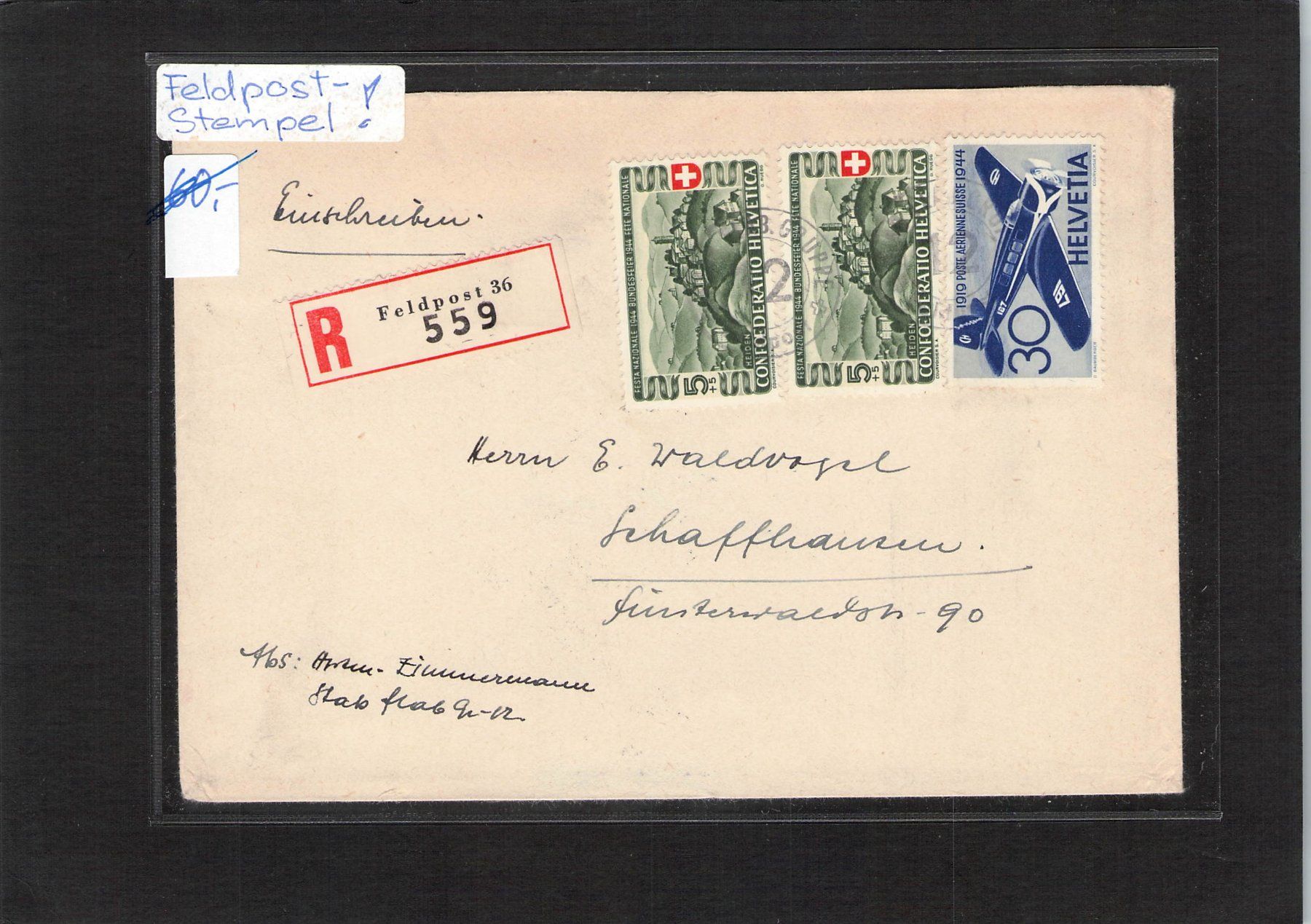 Alle Briefmarken: #R- Brief Feldost - Feldpoststempel – Gebraucht aus Reichenburg von Pipo-67