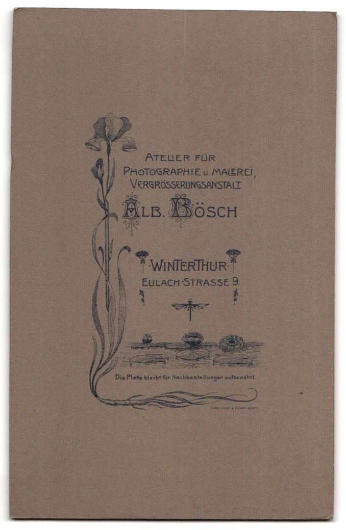 Fotografie &  Plakate: Fotografie Alb. Bösch, Winterthur, Eula – Gebraucht aus Berlin von bartko-reher 1