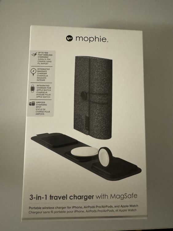 Station 3-en-1 de mophie pour chargeur MagSafe - Apple (CA)