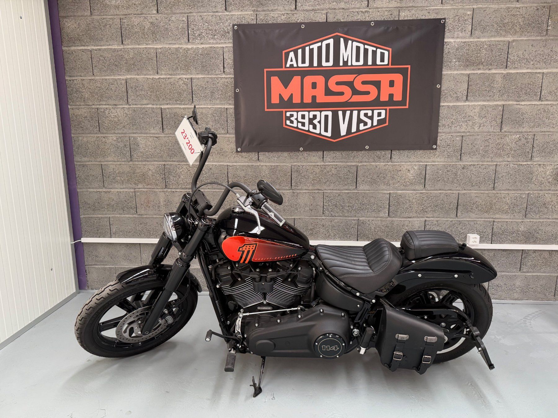 Harley-Davidson Chopper: Harley Davidson Street Bob BXBBS mit Kess Tech – Usato da Visp venduto da Automotomassa 3