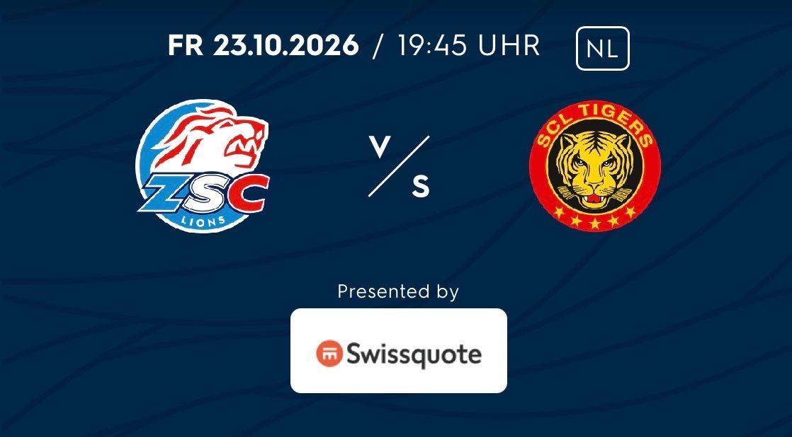 Biglietti: ZSC vs Langnau             2 Tickets – Nuovo (secondo la descrizione) da Luzern venduto da trevon-jay