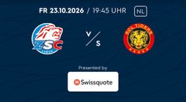 ZSC vs Langnau             2 Tickets