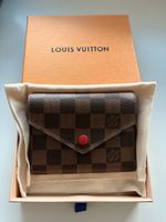 Louis Vuitton Portemonnaie Victorine Damier Ebene, neuwertig