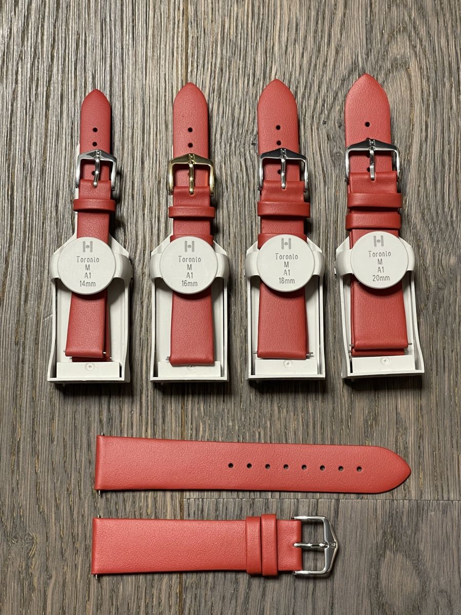 Armbänder & -reifen: 1 Stk. HIRSCH Kalbsleder Uhrenband TORONTO 14, 16 oder 20mm – Neu und originalverpackt aus Embrach von selfie13 1