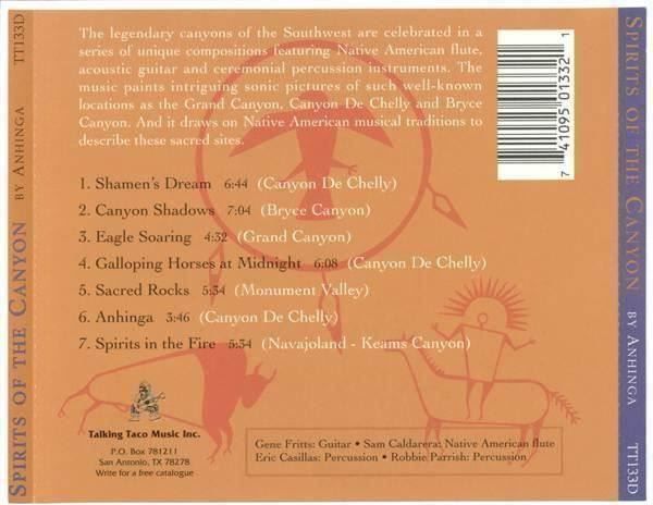 CD: Anhinga Spirits of the Canyon Native CD – Nuovo (secondo la descrizione) da Genève venduto da Cockattoo 1