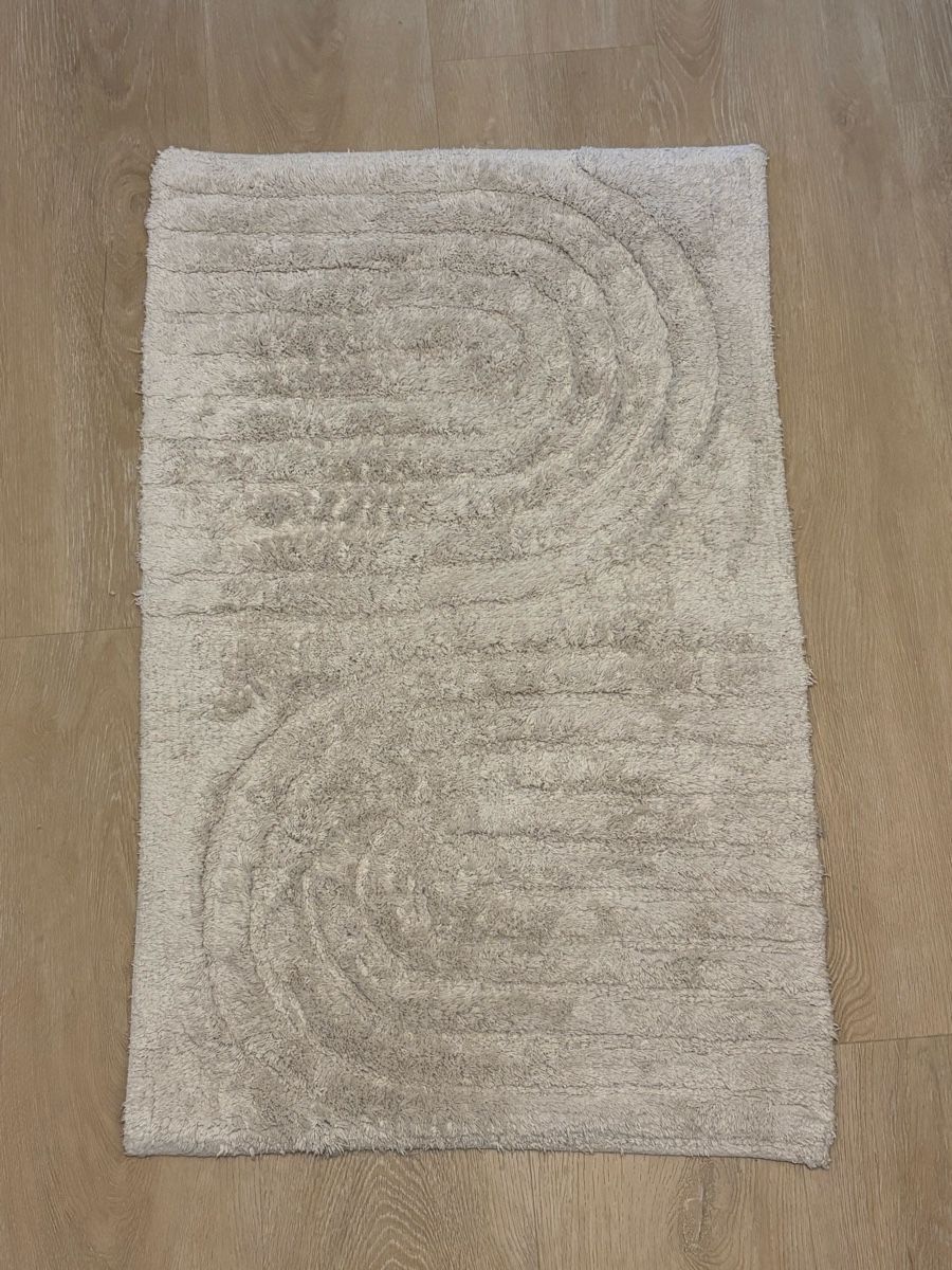 Tappeti: Weicher Badezimmerteppich / Badvorleger in Beige  – Usato da Trimbach venduto da fro_2ztm 1