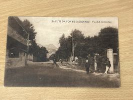 Originale Postkarte Forte dei Marmi, ungebraucht, alt