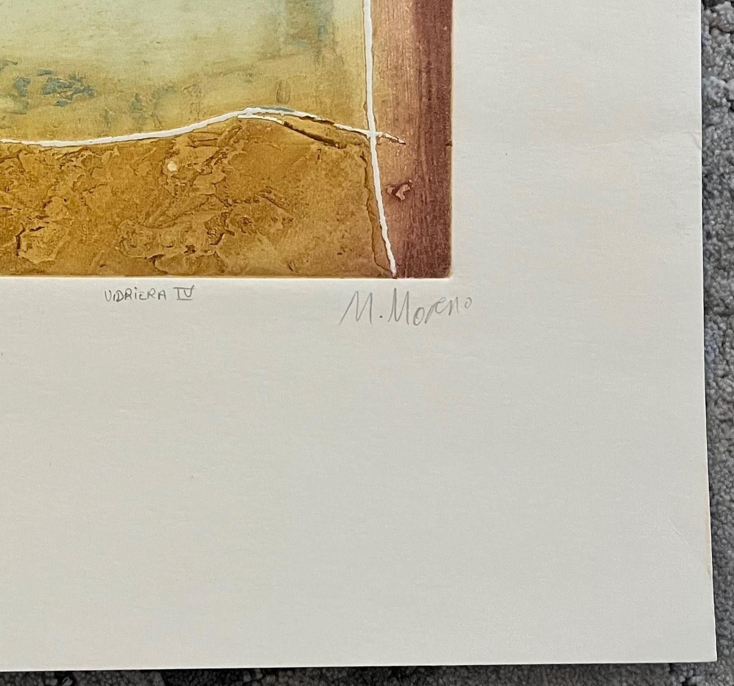 Grafiken & Lithographien: MICHAEL MORENO RADIERUNG SIGNIERT NUMMERIERT – Gebraucht aus Gersau von grafik-kunst 3