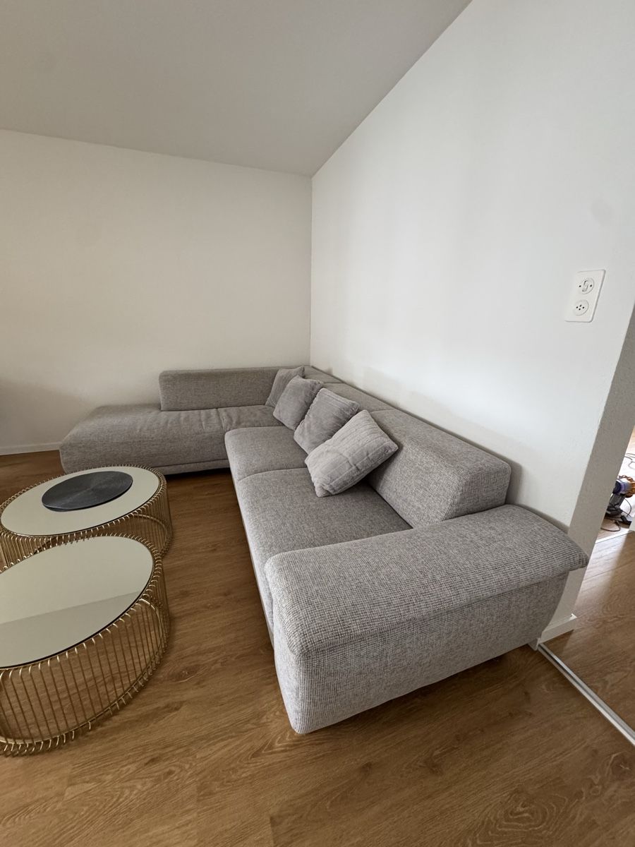 Sofas: Graues Ecksofa modern – D'occasion à Malans GR par leo_mz7w 2