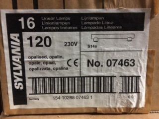 Lampade: Linestra 120W S14S 230V – Nuovo e nell'imballaggio originale da Flawil venduto da Ridillo