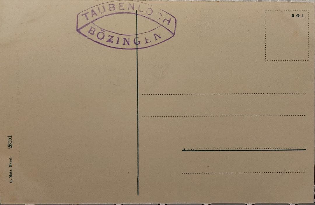 Cartoline postali: BIEL/BIENNE - GORGES DU TAUBENLOCH - Train à vapeur – Usato da Delémont venduto da Domdom1 1