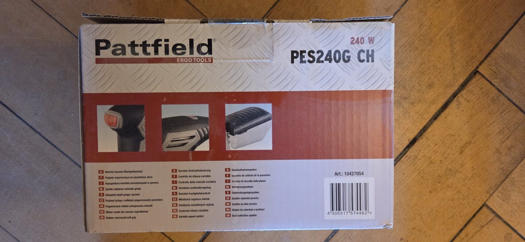 Smerigliatrici & Lucidatrici: Exzenterschleifer Pattfield 240 W – Nuovo e nell'imballaggio originale da Zug venduto da Leuen01 1